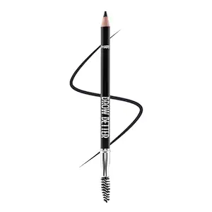 Eyebrow pencil for shaping, filling, and defining brows with precision