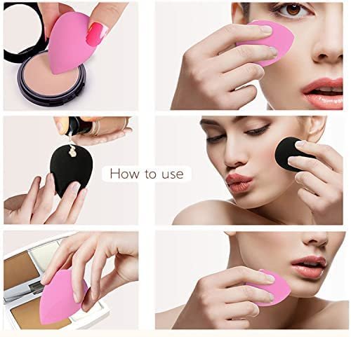 Soft makeup sponge blender for smooth and even foundation application
