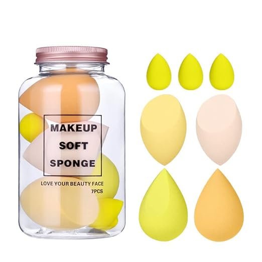 Soft makeup sponge blender for smooth and even foundation application