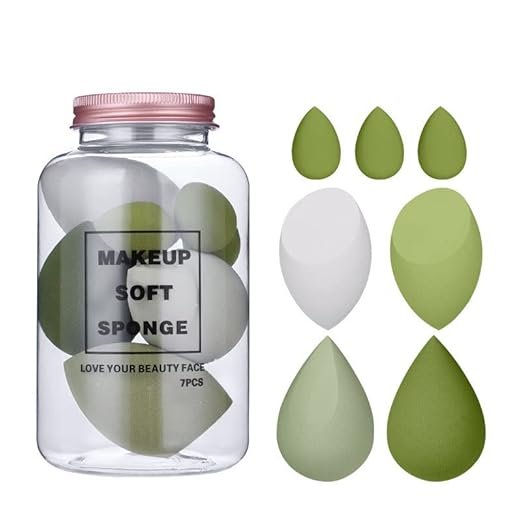 Soft makeup sponge blender for smooth and even foundation application
