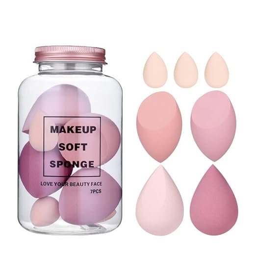 Soft makeup sponge blender for smooth and even foundation application