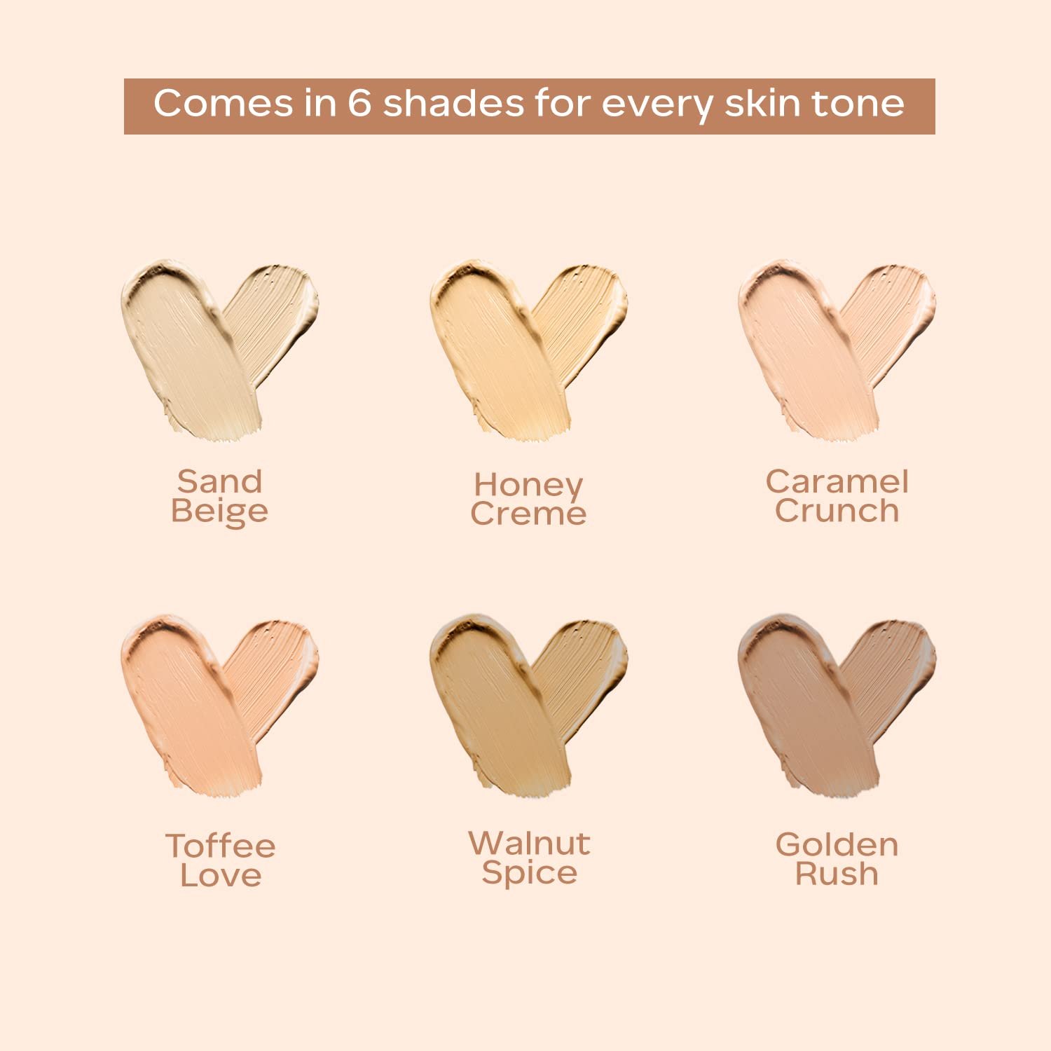 A sleek liquid concealer tube with its applicator wand pulled out, showing a creamy beige formula on the soft tip.
