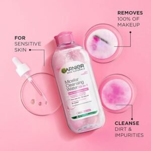 Garnier Skin Naturals, Cleansing Water, Hydrating & Soothing, Micellar Cleansing Water, 125 ml
