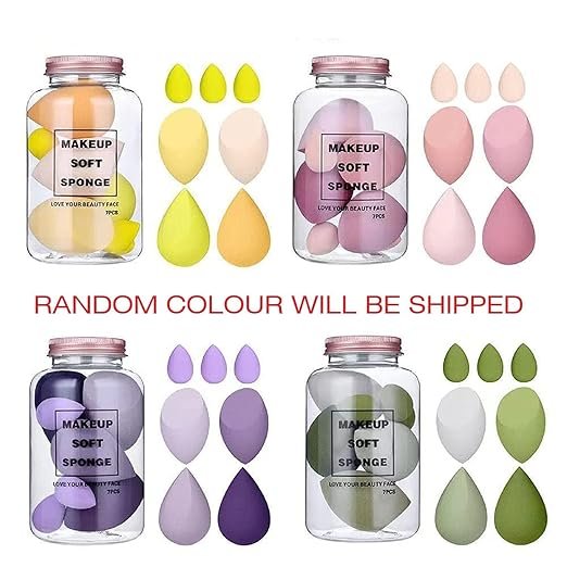 Soft makeup sponge blender for smooth and even foundation application