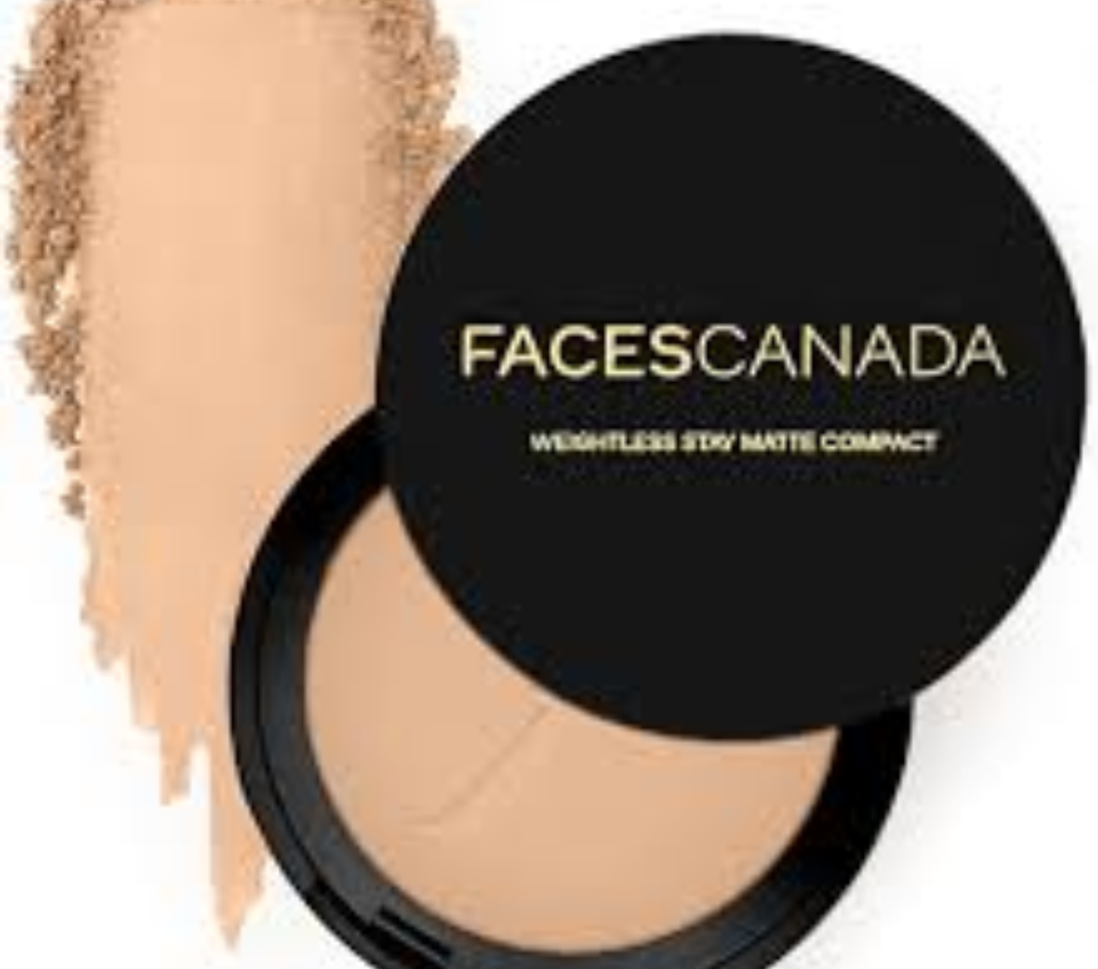 FACESCANADA Weightless Stay Matte Finish Compact Powder - Beige,9 G|Non Oily Matte Look|Evens Out Complexion|Hides Imperfections|Blends Effortlessly|Pressed Powder For All Skin Types, 62 Grams